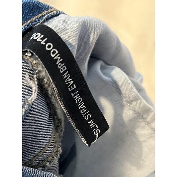 Buffalo David Bitton Slim Straight Evan Jeans Mens 38x32 - Picture 4 of 4